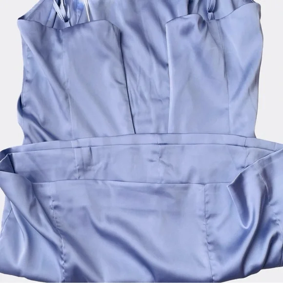 Aritzia Sunday Best Shimmer Mini Dress Lavender 6 NWT - Picture 9 of 15